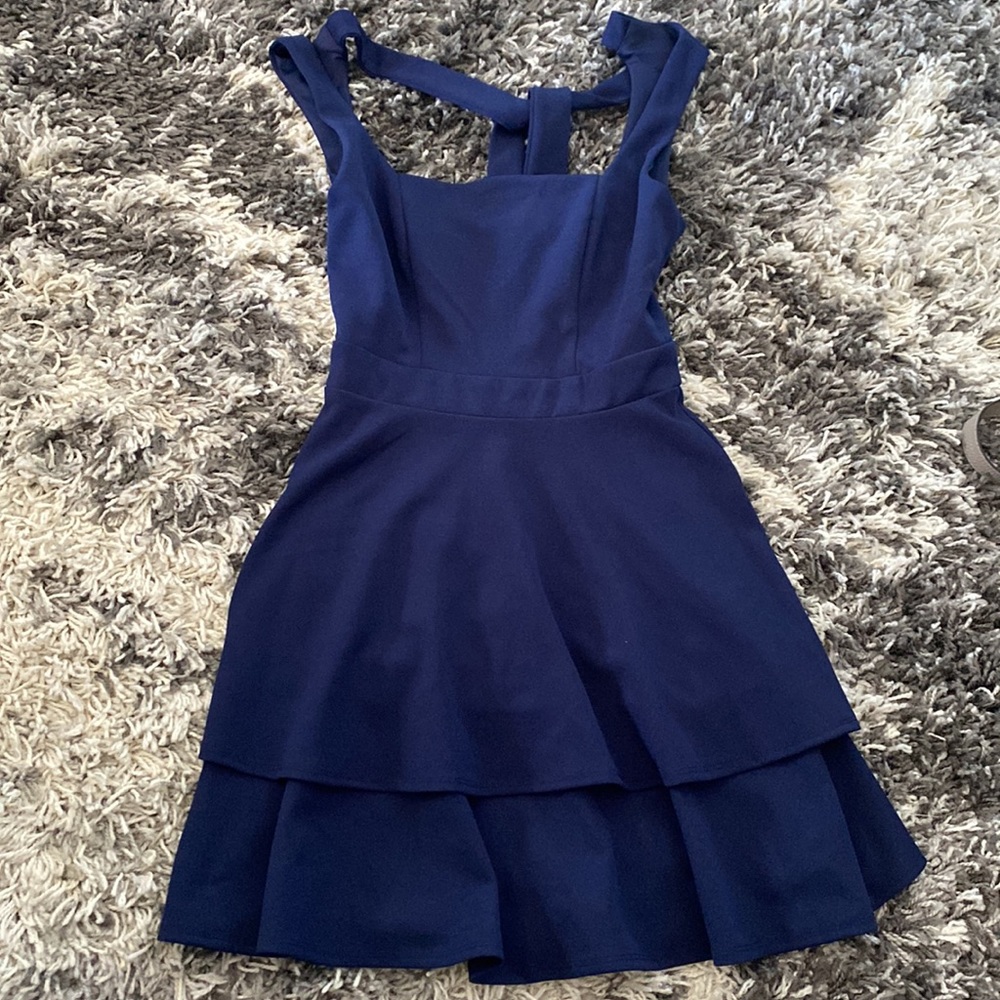 Navy Blue B Darlin Dress